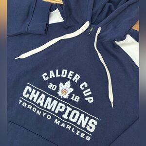 NWOT‎ Toronto Marlies AHL 2018 Calder Cup Champions Hoodie Sweatshirt
